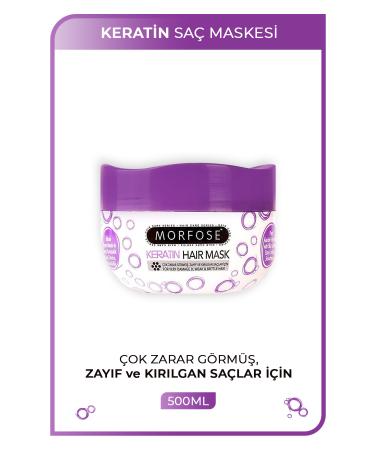 Morfose Hair Mask Keratin 500 ml