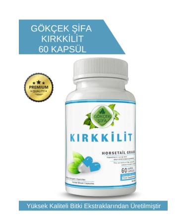Gokcek Healing Horsetail Capsule (HORSETA L GRASS CAPSULE) - Buy Online on GoSupps.com