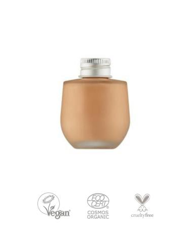 baims Fluid Foundation Excellent Skin Refill Organic Vegan Foundation 40 Almond
