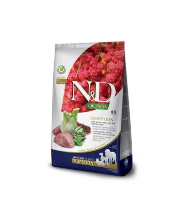 N & D Quinoa Digestion Lamb Adult Dog Food 2.5 kg