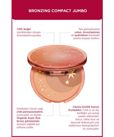 Clarins Bronzing Compact Jumbo 19g - Bronzing Powder