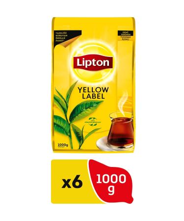 Lipton 6-Pack Lipton Yellow Label Tea 1000 Gr.