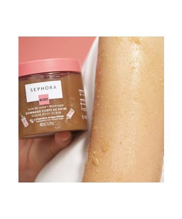 Sephora Sugar Body Scrub Brown Sugar Body Scrub - Purifying + Smoothing 400 Ml - Buy Online on GoSupps.com