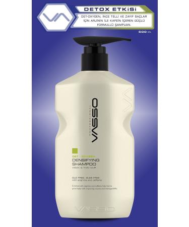 VASSO WOMEN Salt-Free Sulfate-Free Det Oxygen Densifying Plumping Shampoo 500 ml - Buy Online on GoSupps.com