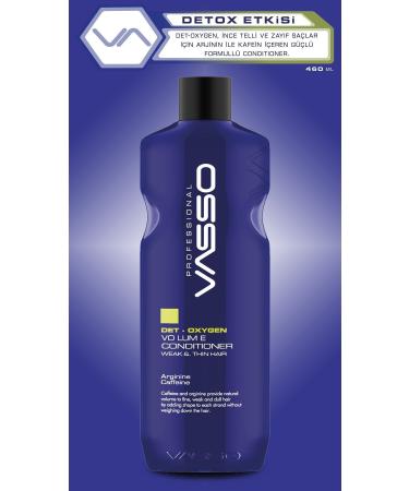 VASSO WOMEN Volumizing Conditioner for Fine Hair - Vasso Det Oxygen Volume Conditioner 460 Ml - Buy Online on GoSupps.com
