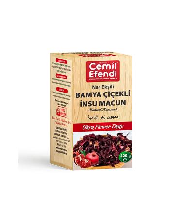 Cemil Efendi Okra Flower Insu Paste Natural Insulin Source 420 gr
