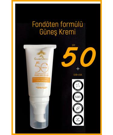 Golden Orchid Brightening Foundation Formula Sunscreen Face Cream Spf+50 (60ml)