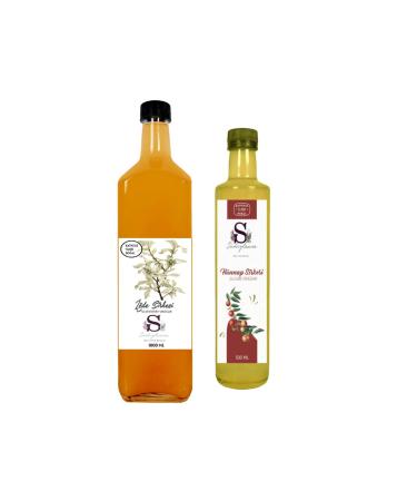 S heylaana Natural Oleaster Vinegar 1000 ml and Jujube Vinegar 500 ml
