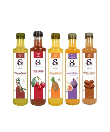 Suheylaana Date Fig Pineapple Cherry and Jujube Vinegar 250 ml