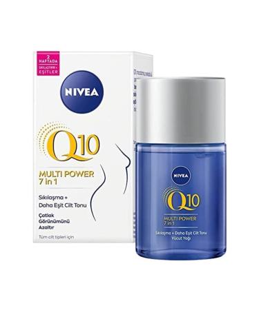 NIVEA Q10 Firming Body Oil 100 ml Tightens Skin in 2 Weeks Reduces the Appearance of Stretch Marks