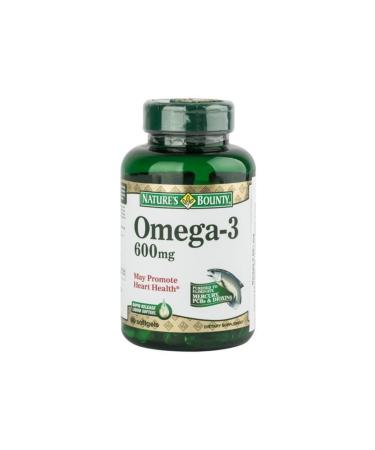 Natures Bounty Omega-3 600mg 90 Softgel