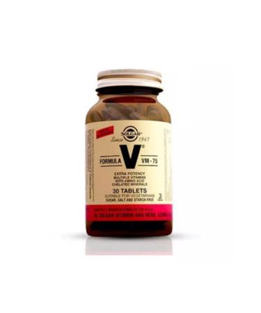 Solgar Formula Vm 75 30 Tablets