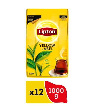 Lipton 12-pack Lipton Yellow Label Tea 1000 Gr.