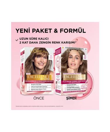 L'Oreal Paris L'Or al Paris Excellence Creme 7 Blonde Hair Dye - Buy Online on GoSupps.com