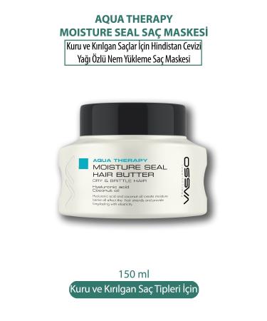 VASSO WOMEN Coconut Oil Moisture Recharge Mask - Vasso Aqua Therapy 150 ml