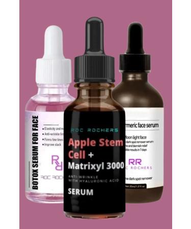 roc rochers Kojic Acid Serum + Botox Serum + Matrixyl 3000 Apple Stem Cell Serum - Buy Online on GoSupps.com