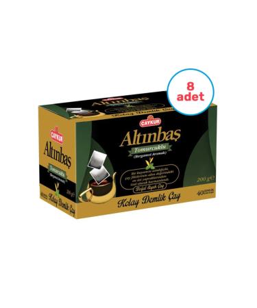 aykur 8 Pieces Alt nba Teapot Tea Bag (bergamot)