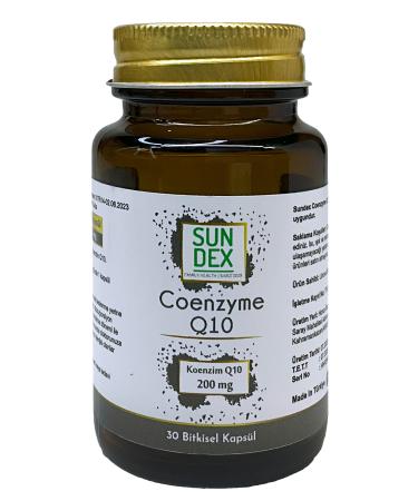 Sun Dex Family Health Since 2021 Coenzyme Q10 200 mg 30 Herbal Capsules - Buy Online on GoSupps.com