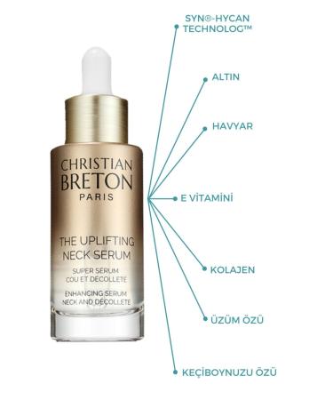 Christian Breton The Uplifting Neck Serum Firming Neck and D collet Serum 30 ml - Buy Online on GoSupps.com