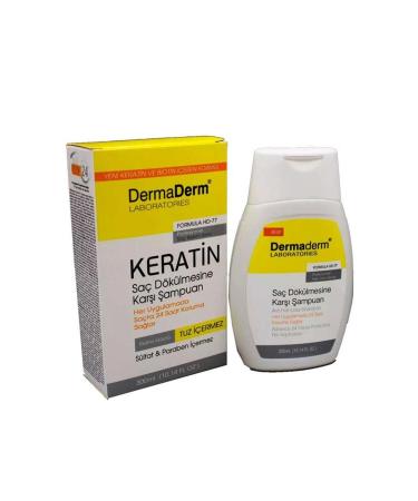DermaDerm Anti-Hair Loss Keratin Formula HD 77 Shampoo - Buy Online on GoSupps.com