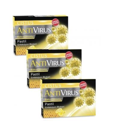 CISTUS Antivirus Honey-lemon_lozenge 3 Pieces