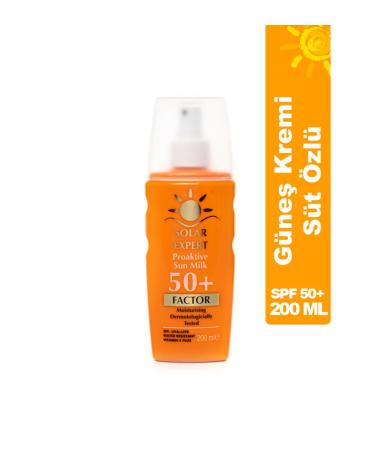 SOLAR EXPERT Sun Cream Spf 50+ Factor 200 ml
