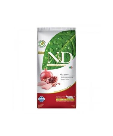 N & D Prime Grain Free Chicken Pomegranate Sterilized Cat Food 5 kg