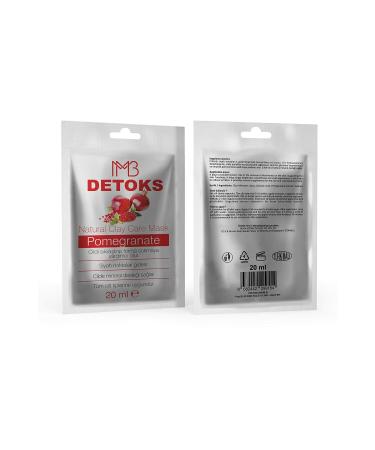 Besame Cosmetics Detox Pomegranate Extract Clay Mask 1 Piece