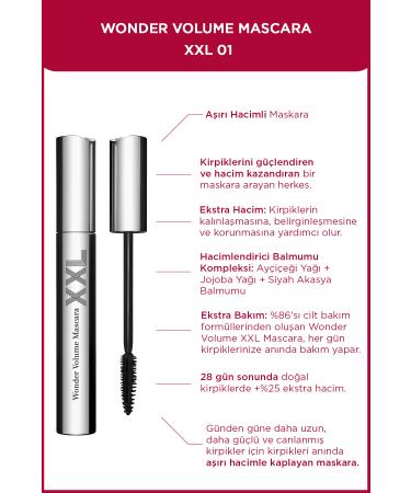 Clarins Wonder Volume Mascara XXL 8ml