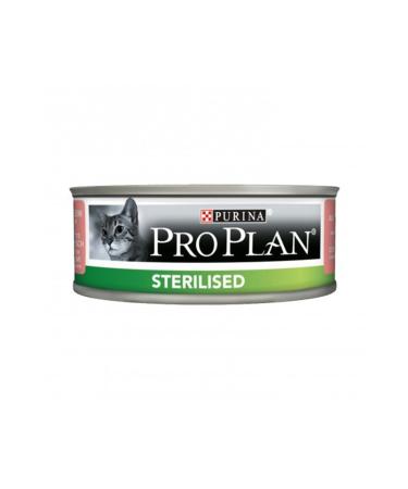 Purina Pro Plan Sterilised Canned Adult Cat Food with Salmon and Tuna 12 x 85 G