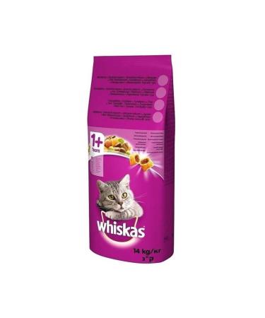 Petsaati Whiskas Steak Carrot Dry Cat Food 14 Kg