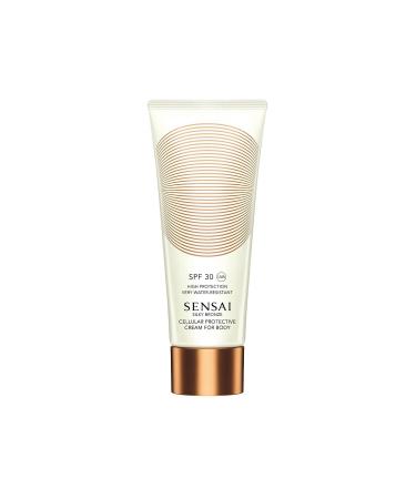 Sensai Silky Bronze Cream For Body Spf 30 - Waterproof Sunscreen Without White Residue SPF30 / 150ml