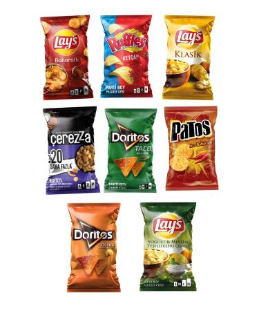 Doritos 8 Piece Mixed Chips Pack Version 2 - Buy Online on GoSupps.com