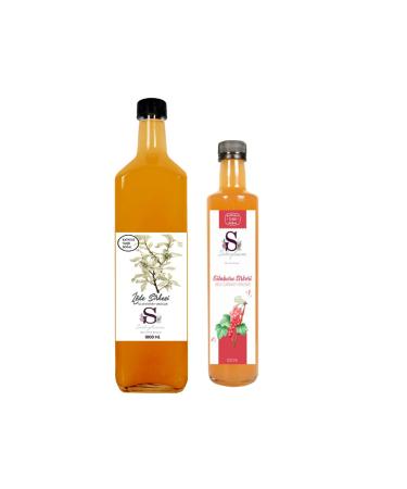 S heylaana Natural Oleaster Vinegar 1000 ml and Gilaburu Vinegar 500 ml