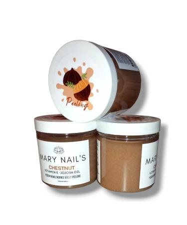 Mary Nails Intensive moisturizing BODY PEELING chestnut + vitamin E