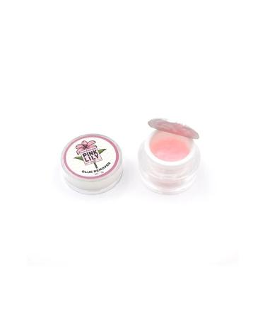 PINKLILY Silk Eyelash Removal Cream PINK Cream Does Not Burn Eyes Fruit Scented 5 grams