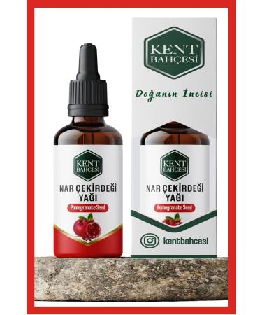 KENT GARDEN Pomegranate Seed Oil 100 ml 0 Pure Natural and Additive-Free Cold Pressed Cold Press Pomegranate Carrier Oil