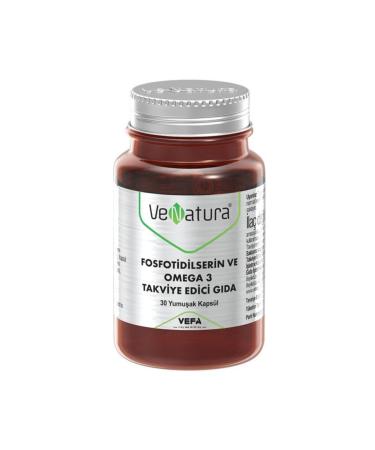 Venatura Phosphatidylserine and Omega 3 Food Supplement 30 Softgels