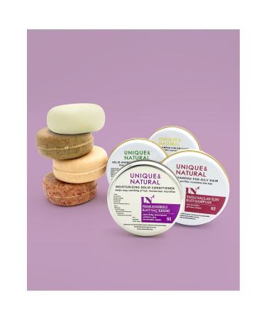 unique and natural Moisturizing Solid Hair Cream 60gr - Buy Online on GoSupps.com