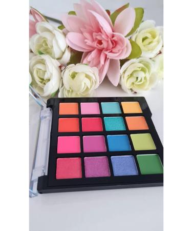 MareShe 16-Purple Neon Eyeshadow Palette