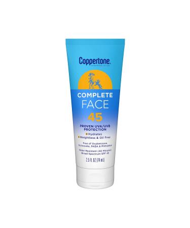 Coppertone Complete Face 45 Spf 74 ml