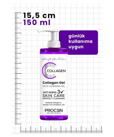 PROCSIN Pore Tightening Collagen Facial Cleansing Gel 150 ML - Buy Online on GoSupps.com