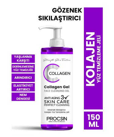 PROCSIN Pore Tightening Collagen Facial Cleansing Gel 150 ML