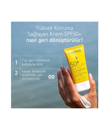 Caudalie V NOSUN HIGH PROTECTION SUNSCREEN CREAM SPF50 50 ML PSSN2848 - Buy Online on GoSupps.com