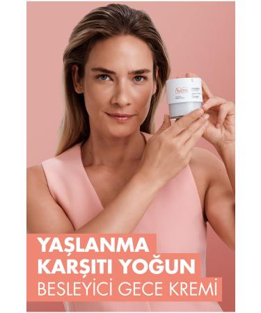 Avene SKIN SOOTHING AND BALANCING NIGHT CREAM WITH HYALURONIC ACID-NIACINAMIDE 40 ML - Buy Online on GoSupps.com