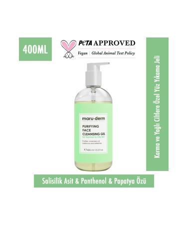 Maru.Derm Maruderm Salicylic Acid Bha Face Wash Gel 400 Ml - Buy Online on GoSupps.com