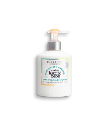 L'Occitane Shea Baby Foaming Cream - Shea Baby Hair and Body Shampoo - 300 ml