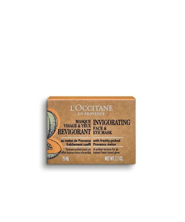 L'Occitane Infusions Invigorating Face & Eye Mask - Infusions Invigorating Face & Eye Mask - 75 ml - Buy Online on GoSupps.com
