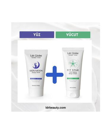 LDR GLOBE Dark Spot Lightening Sleeping Mask-Firming Stretch Mark Preventing Body Cream