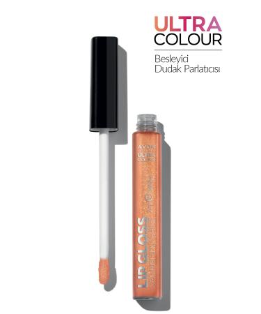 Avon Ultra Color Lip Gloss Nourishing Lip Gloss Just Peachy